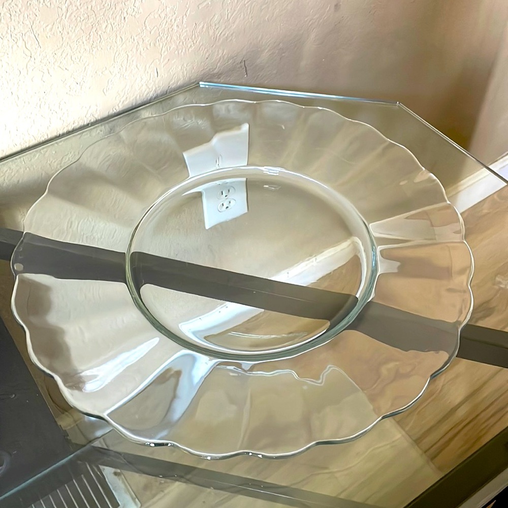 Home Decor Glass Dish